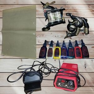 Tattoo Machine Kit With Power Supply
